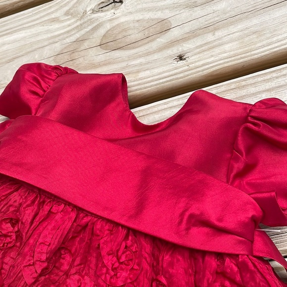 ❤️  Infant Red Dress with Bloomers Size 6M - Picture 2 of 12